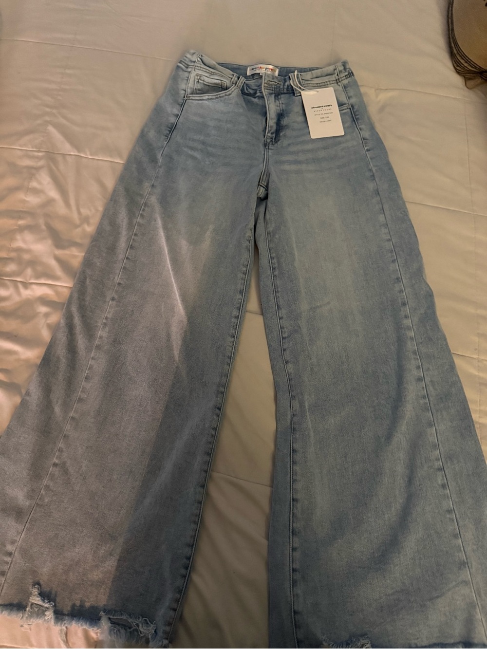 Risen-Light Wash Wide Leg Women’s Jeans